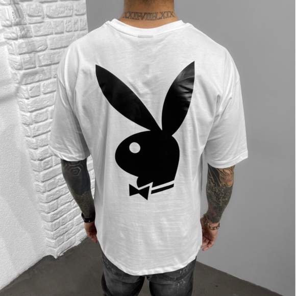 Black Island Fashion Playboy T Shirt - Picture 2 of 5